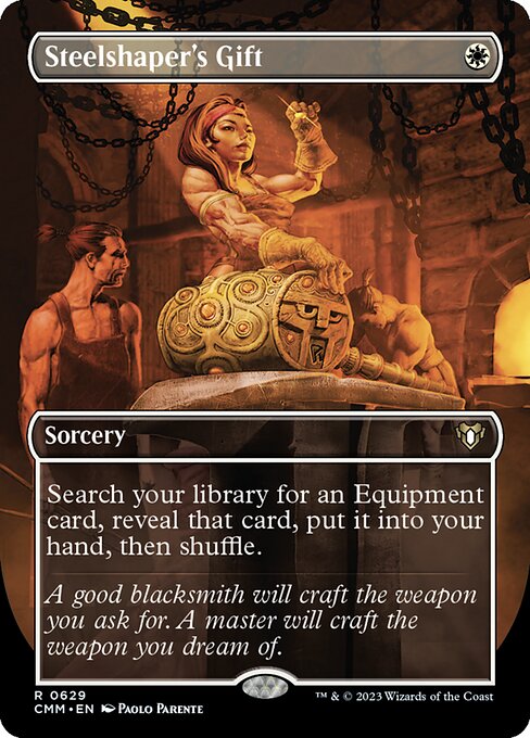 Steelshaper's Gift (629) - BORDERLESS (Foil) - NM