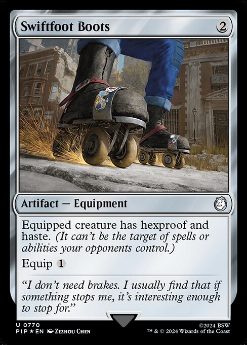 Swiftfoot Boots (770) (Foil) - NM