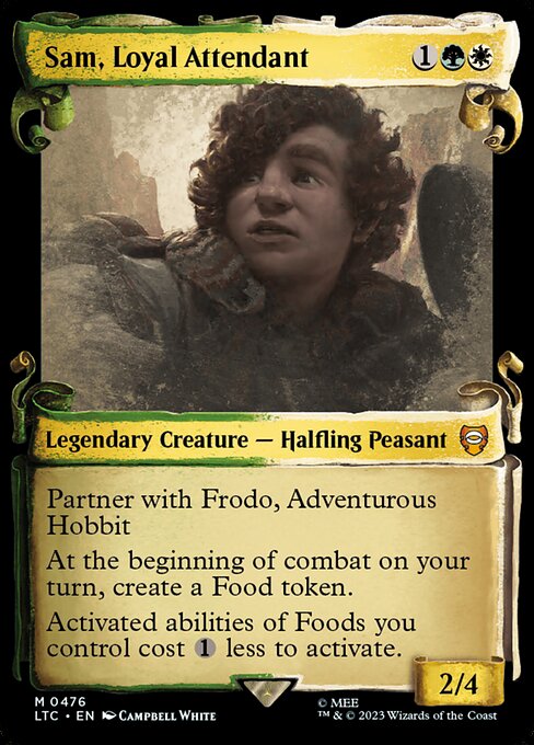 Sam, Loyal Attendant (476) - SHOWCASE (Foil) - NM