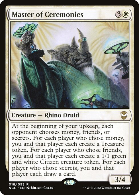 Master of Ceremonies (18) - NM