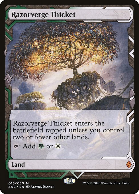 Razorverge Thicket (15) - NM
