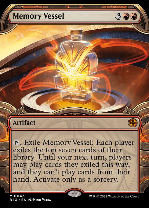 Memory Vessel (43) - SHOWCASE (Foil) - NM