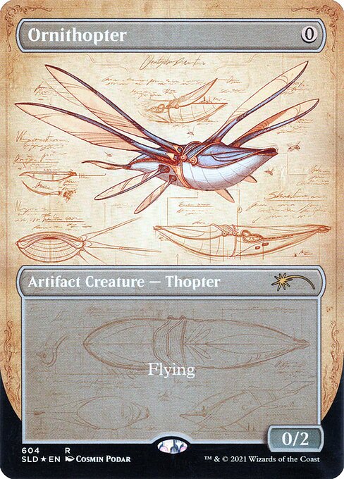 Ornithopter (604) - FULL ART (Foil) - NM