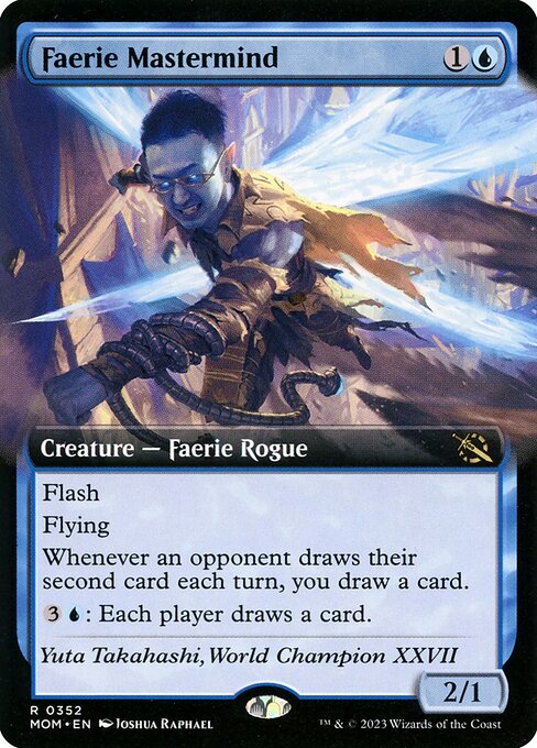 Faerie Mastermind (352) - EXTENDED ART - NM