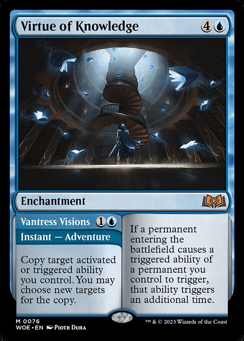 Virtue of Knowledge // Vantress Visions (76) (Foil) - NM