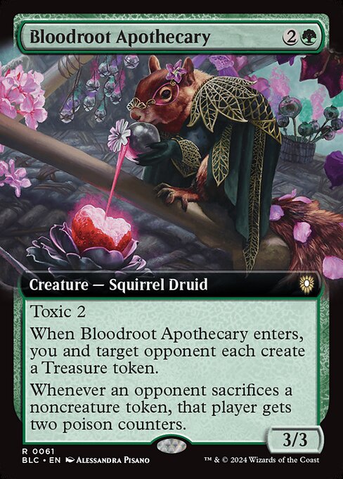 Bloodroot Apothecary (61) - EXTENDED ART - NM