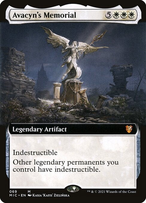 Avacyn's Memorial (69) - EXTENDED ART - NM