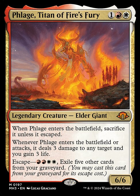 Phlage, Titan of Fire's Fury (197) - NM