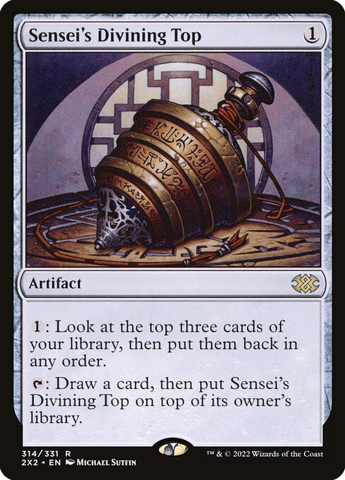 Sensei's Divining Top (314) (Foil) - NM