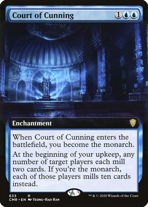 Court of Cunning (633) - EXTENDED ART - NM