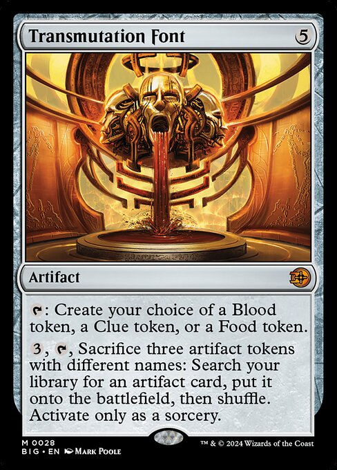 Transmutation Font (28) (Foil) - NM
