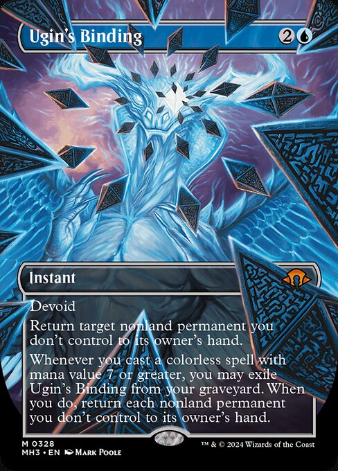 Ugin's Binding (328) - BORDERLESS - NM