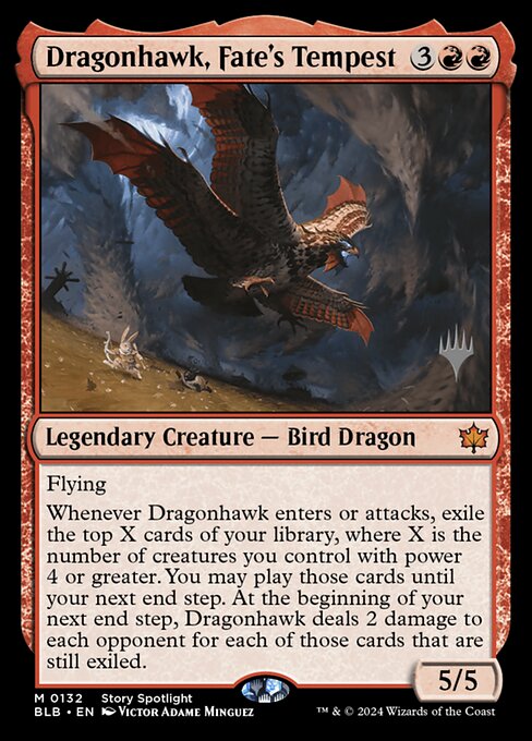 Dragonhawk, Fate's Tempest (132p) - NM
