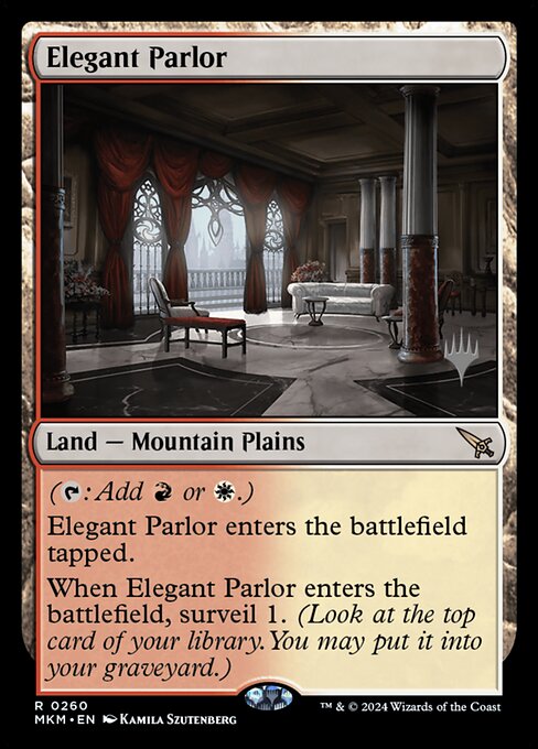 Elegant Parlor (260p) - NM