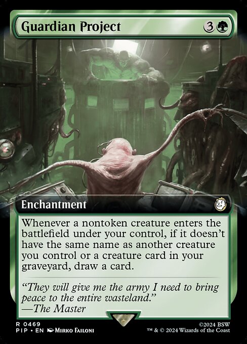 Guardian Project (469) - EXTENDED ART - NM