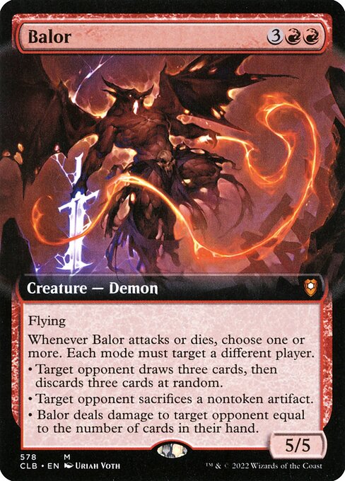 Balor (578) - EXTENDED ART - NM