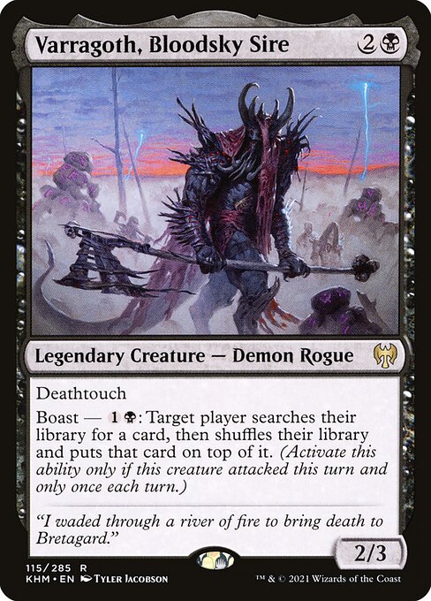 Varragoth, Bloodsky Sire (115) - NM