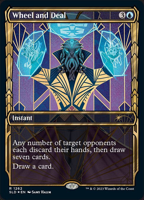 Wheel and Deal (1262) - SHOWCASE - FULL ART (Foil) - NM