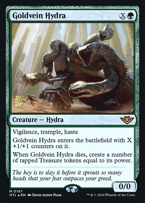 Goldvein Hydra (167s) (Foil) - NM