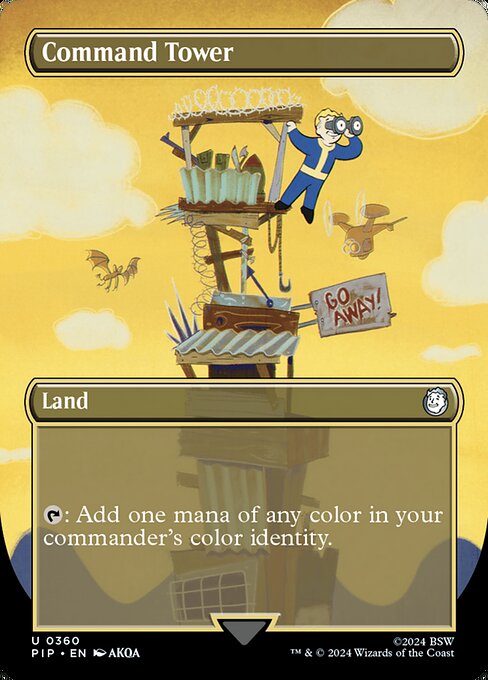 Command Tower (360) - BORDERLESS - NM