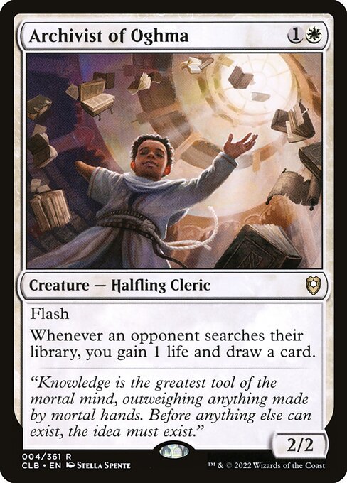 Archivist of Oghma (4) (Foil) - NM