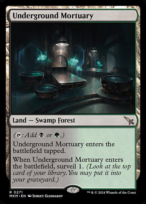 Underground Mortuary (271) - NM
