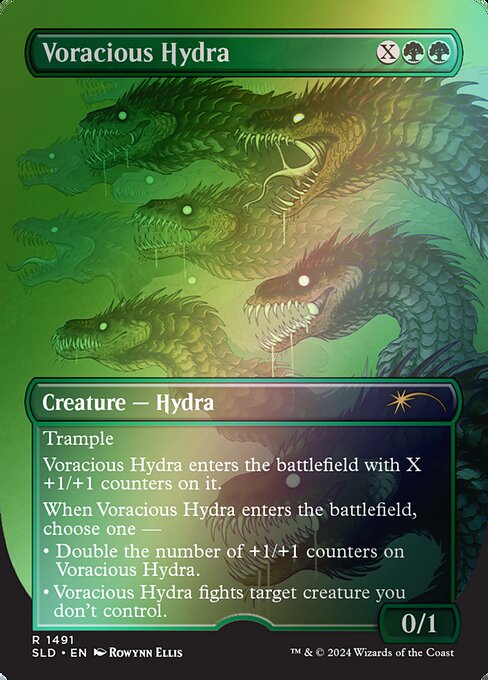Voracious Hydra (1491★) (Foil) - NM