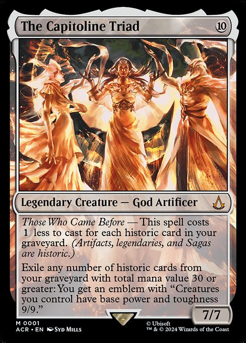 The Capitoline Triad (1) (Foil) - NM