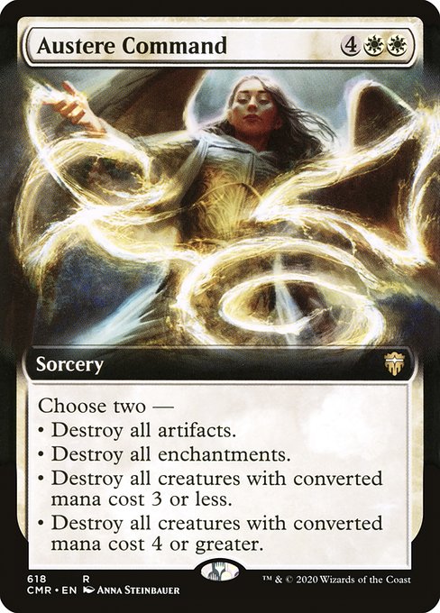 Austere Command (618) - EXTENDED ART - NM