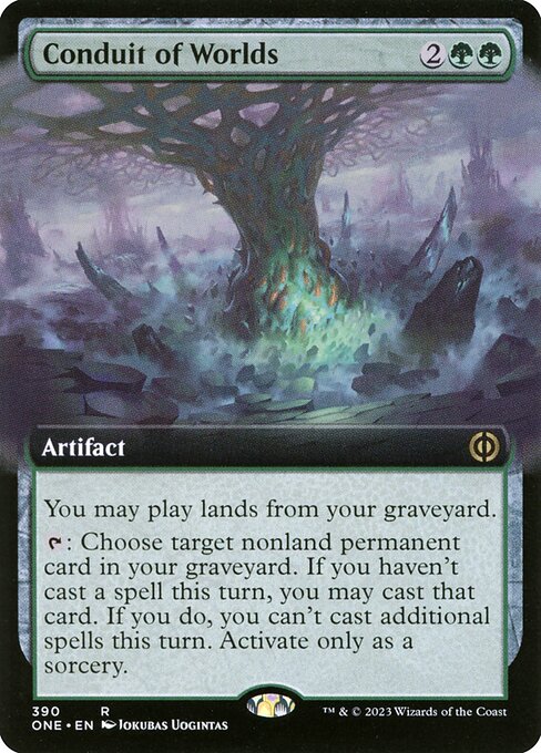 Conduit of Worlds (390) - EXTENDED ART - NM
