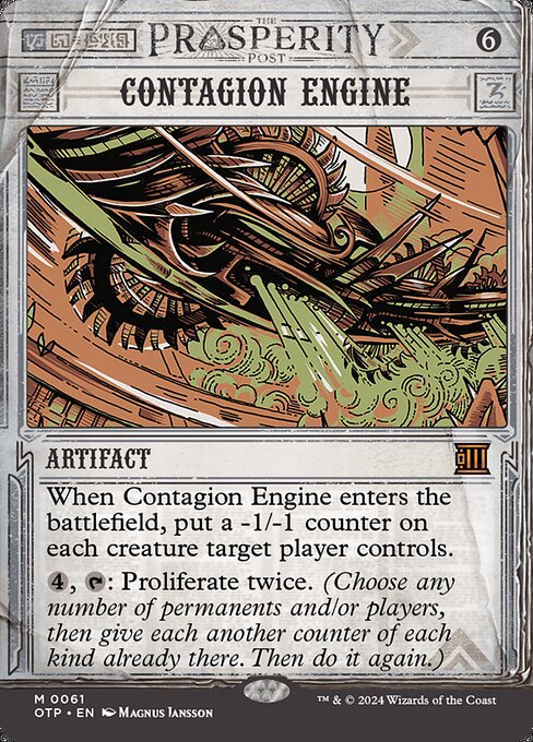 Contagion Engine (61) - BORDERLESS - NM