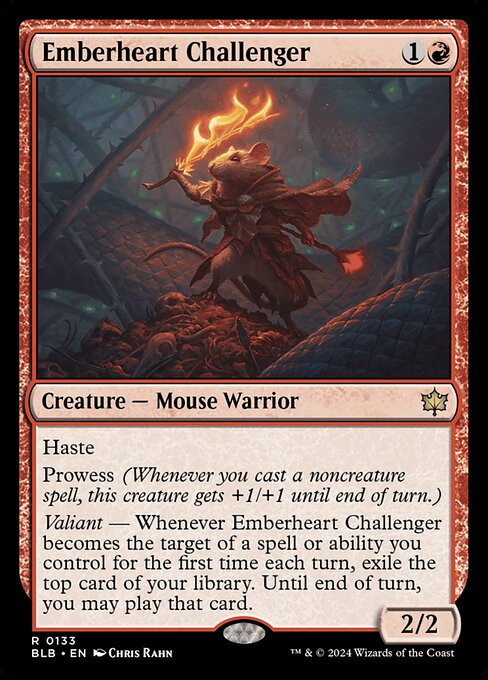 Emberheart Challenger (133) (Foil) - NM