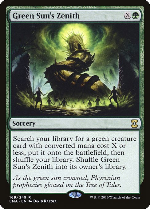 Green Sun's Zenith (169) - NM