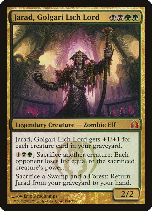 Jarad, Golgari Lich Lord (174) - NM