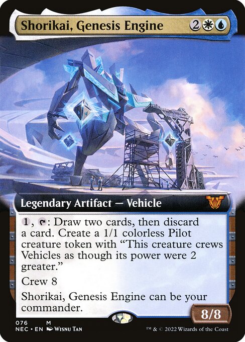 Shorikai, Genesis Engine (76) - EXTENDED ART - NM