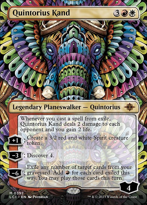 Quintorius Kand (352) - BORDERLESS - NM