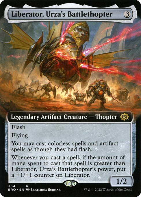 Liberator, Urza's Battlethopter (364) - EXTENDED ART (Foil) - NM