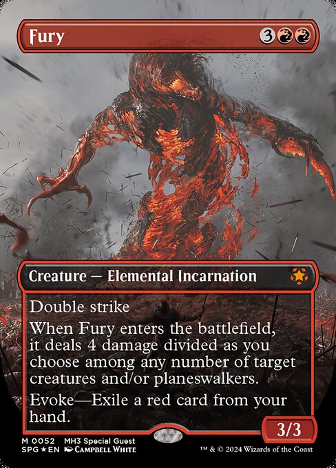 Fury (52) - BORDERLESS (Foil) - NM