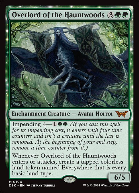 Overlord of the Hauntwoods (194) (Foil) - NM