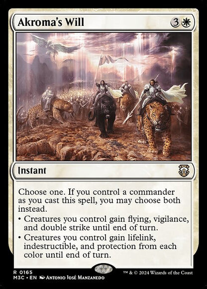 Akroma's Will (165) - NM