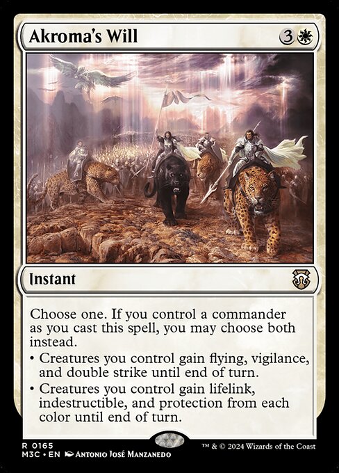 Akroma's Will (165) - NM
