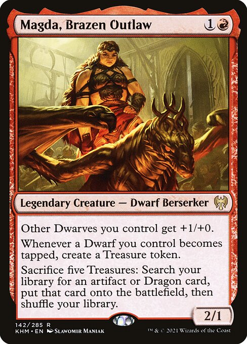 Magda, Brazen Outlaw (142) (Foil) - NM