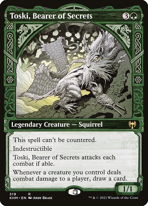 Toski, Bearer of Secrets (319) - SHOWCASE - NM