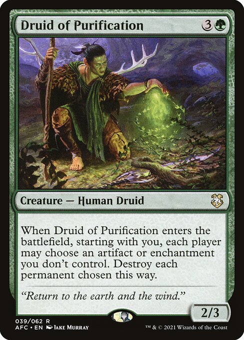 Druid of Purification (39) - NM