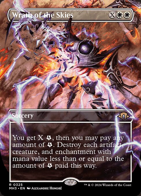 Wrath of the Skies (325) - BORDERLESS - NM