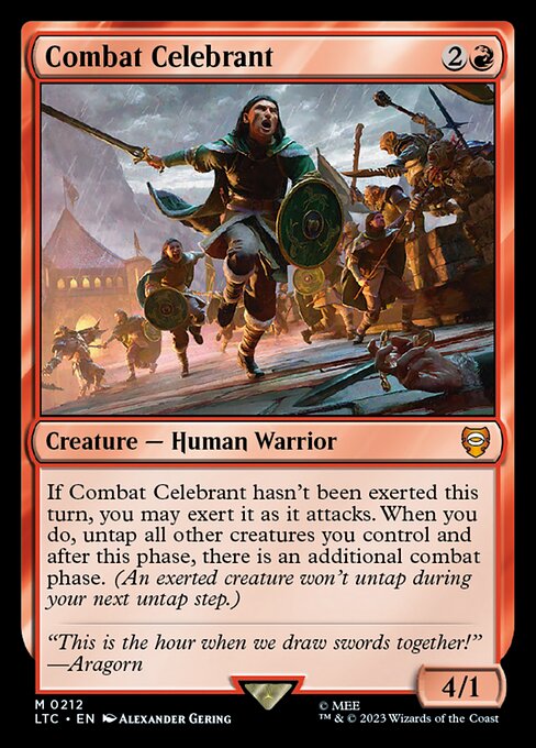 Combat Celebrant (212) - NM