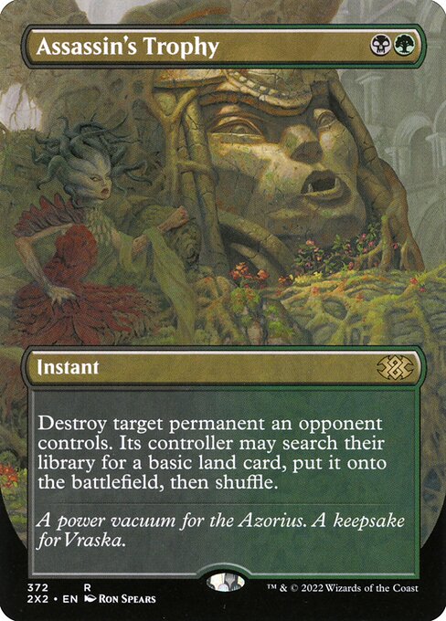 Assassin's Trophy (372) - BORDERLESS (Foil) - NM