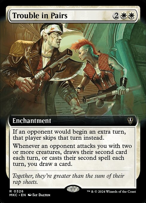 Trouble in Pairs (326) - EXTENDED ART - NM