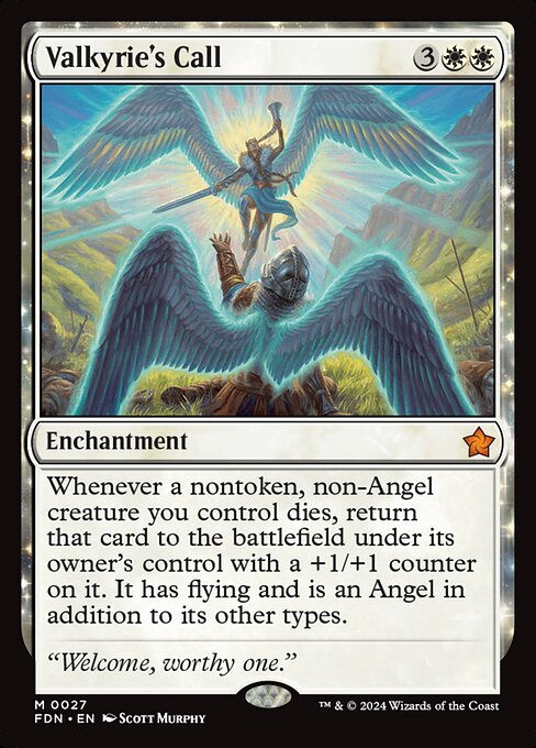 Valkyrie's Call (27) (Foil) - NM