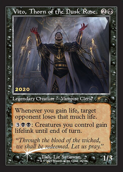 Vito, Thorn of the Dusk Rose (28) (Foil) - NM